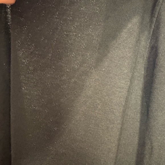 Madewell split neck Black pointelle Long Sleeve Bodysuit nwt soft stretchy - Picture 8 of 8